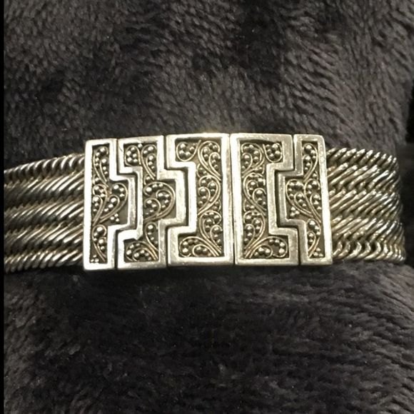 LOIS HILL Sterling Silver Pink Face Swiss Movement Watch RARE - Picture 7 of 16